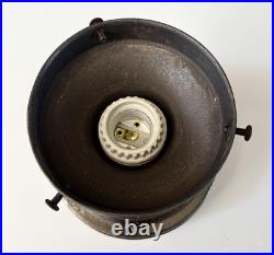 Antique Original 1920s 1930s Art Deco Nouveau Gatsby Ceiling Light Fixture Vtg