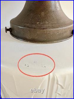 Antique Original 1920s 1930s Art Deco Nouveau Gatsby Ceiling Light Fixture Vtg