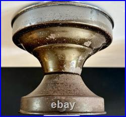 Antique Original 1920s 1930s Art Deco Nouveau Gatsby Ceiling Light Fixture Vtg