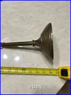 Antique Peerlite Art Deco Beautiful Ceiling Light Fixture Embossed Acorn Shade