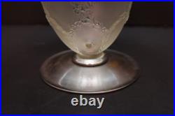 Antique Rene LALIQUE Art Deco 6 Dancers Table lamp Nude GLASS ONLY (read) Chips