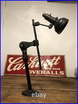 Antique Singer Lamp SLF-2 Industrial Sewing Machine Simanco Art Deco