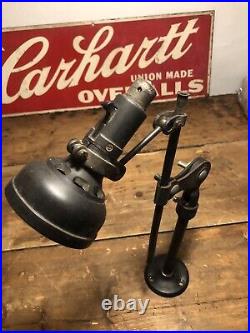 Antique Singer Lamp SLF-2 Industrial Sewing Machine Simanco Art Deco