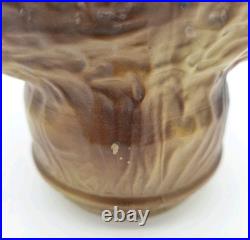 Antique Tiffin Art Deco Glass Parrot Bird Orange & Blue Lamp Shade Only 12