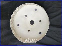 Antique Victorian Art Nouveau Deco Vtg Figural Lady Bronze Table Jewled Lamp