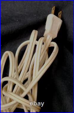 Antique Victorian Art Nouveau Deco Vtg Figural Lady Bronze Table Jewled Lamp