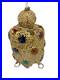 Antique_Victorian_Brass_Filigree_Glass_Cabochon_Jeweled_Pendant_hanging_Lamp_01_dv