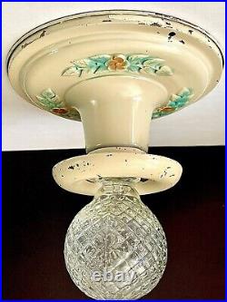 Antique/Vintage 1920's-1930's Art Deco Nouveau Victorian Ceiling Light Fixture