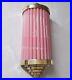 Antique_Vintage_Art_Deco_Brass_Pink_Glass_Rod_Light_Fixture_Wall_Sconces_Lamp_01_isgf