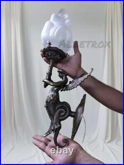 Antique Vintage Art Deco Mermaid Wall Sconces Brass Light Fixture Lamp