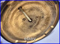 Antique Vintage Rainaud 23 Lamp Base 2 Bulb Pull Chain Art Deco Nouveau