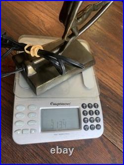 Antique Vtg Art Nouveau Art Deco Nude Lady Dancing Lamp With Glass Globe 14.5T