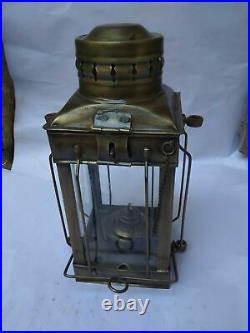 Antique vintage nautical 11 Iron lamp lantern home decor gifted Item