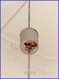 Art Deco 1930 Kayser Pendel Lampe Neon Leuchte Deckenleuchte Bauhaus Stahlrohr
