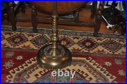 Art Deco 1930's Brass Torchiere Mogul Floor Lamp by Artistic Lamp Manufacturing