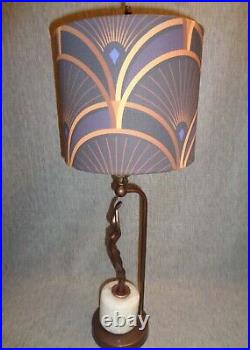 Art Deco 8 Inch Dia. Lamp Shade Designer Fabric Decor Splendor