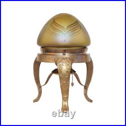 Art Deco Art Nouveau Table Lamp ART WIDOW Unique Collector's Item