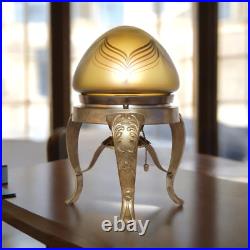 Art Deco Art Nouveau Table Lamp ART WIDOW Unique Collector's Item