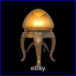 Art Deco Art Nouveau Table Lamp ART WIDOW Unique Collector's Item