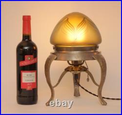 Art Deco Art Nouveau Table Lamp ART WIDOW Unique Collector's Item