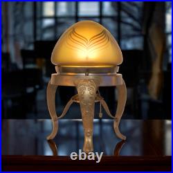 Art Deco Art Nouveau Table Lamp ART WIDOW Unique Collector's Item