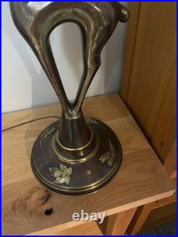 Art Deco Ashtray Stand Lamp
