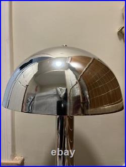 Art Deco Atomic Mushroom Desk Metal Lamp