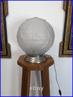 Art Deco Ball Lamp