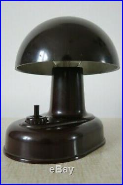 Art Deco Bauhaus Miniature Bakelite Desk Lamp by ESC