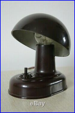 Art Deco Bauhaus Miniature Bakelite Desk Lamp by ESC