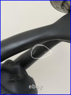 Art Deco Black Nude Lady Table Lamp Max Le Verrier Reproduction