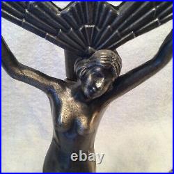 Art Deco Boudoir lamp Light Nude Woman Lady