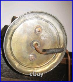 Art Deco Brass Seated Elephant Mood Lamp Vintage 1930s