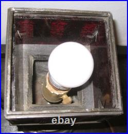 Art Deco Brass Seated Elephant Mood Lamp Vintage Germany 1930s