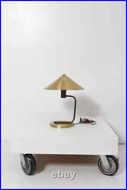 Art Deco Brass Table Lamp, Kurt Versen 1930s