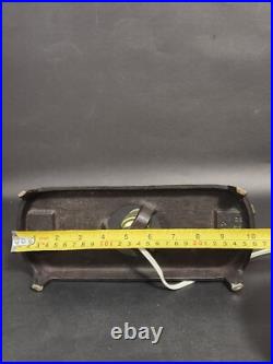 Art Deco Bronze 2 Nudes Table Lamp with Pink Globe