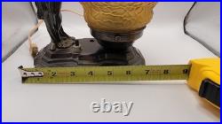 Art Deco Bronze Table Lamp See Description
