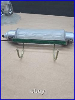 Art Deco Bullet Torpedo Skyscraper Lamps Headboard Lamp Boudoir 3 Lamp Set