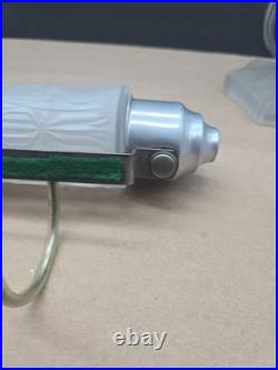 Art Deco Bullet Torpedo Skyscraper Lamps Headboard Lamp Boudoir 3 Lamp Set