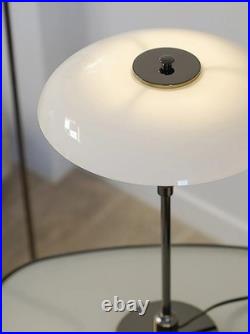 Art Deco Chrome Table Lamp Bauhaus Inspired Modern Luxury Accent Lighting