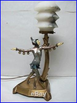 Art Deco Dancer Lamp C1920's