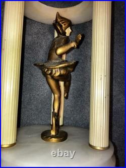 Art Deco Dancing Pixie Lamp Gerado by J. B. Hirsch