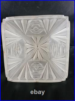 Art Deco Degué lamp glassware design 1930 lamp chandelier 20x20 high 20