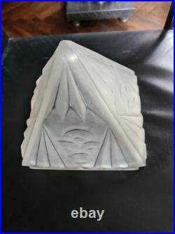 Art Deco Degué lamp glassware design 1930 lamp chandelier 20x20 high 20