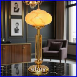 Art Deco Design Brass Lamp Berlin Unique Table Desk