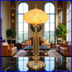 Art Deco Design Brass Lamp Berlin Unique Table Desk