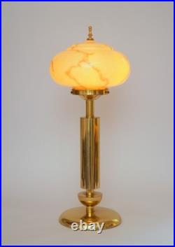Art Deco Design Brass Lamp Berlin Unique Table Desk