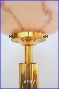 Art Deco Design Brass Lamp Berlin Unique Table Desk