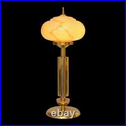 Art Deco Design Brass Lamp Berlin Unique Table Desk