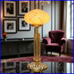 Art Deco Design Brass Lamp Berlin Unique Table Desk